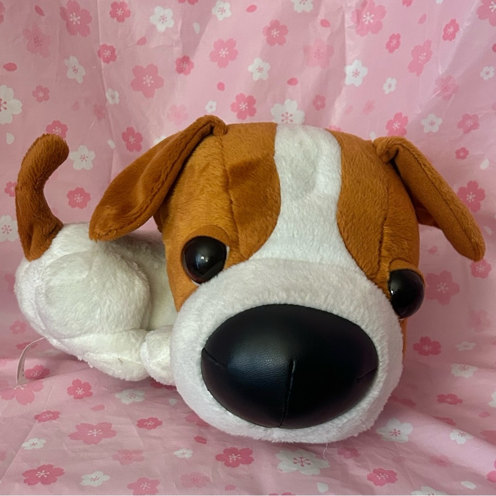 The Dog Moving Rolling Puppy Dog 12" Plush 2004 Electronic Pet Y2K Vintage WORKS